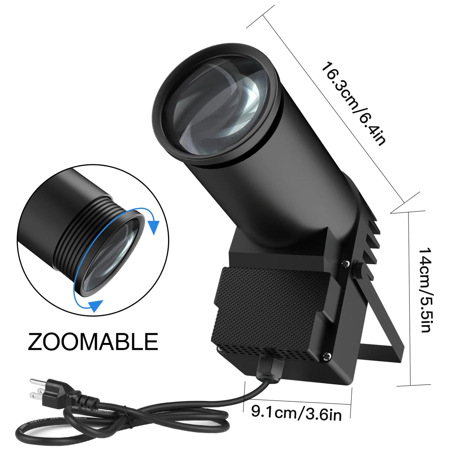 10W RGBW 4 in 1 Stage Pinspot Light Dmx for Disco Party Bar DJ Event LED Disco Ball Light Beam Spot Light Stage Effect Light